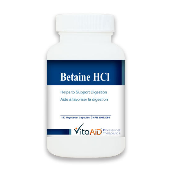 Buy VitaAid Betaine HCl – Digestive Acid Support | BiosenseClinic