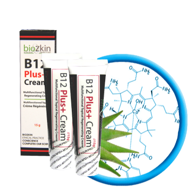 BioZkin B12 Plus+ Cream - Biosense Clinic