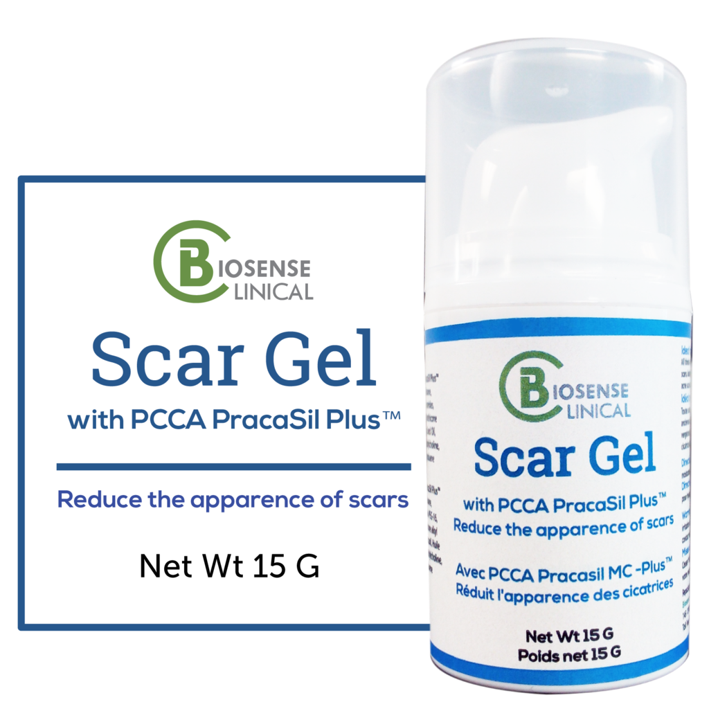 BiosenseClinical Scar Gel with PCCA PracaSil Plus™ - Biosense Clinic