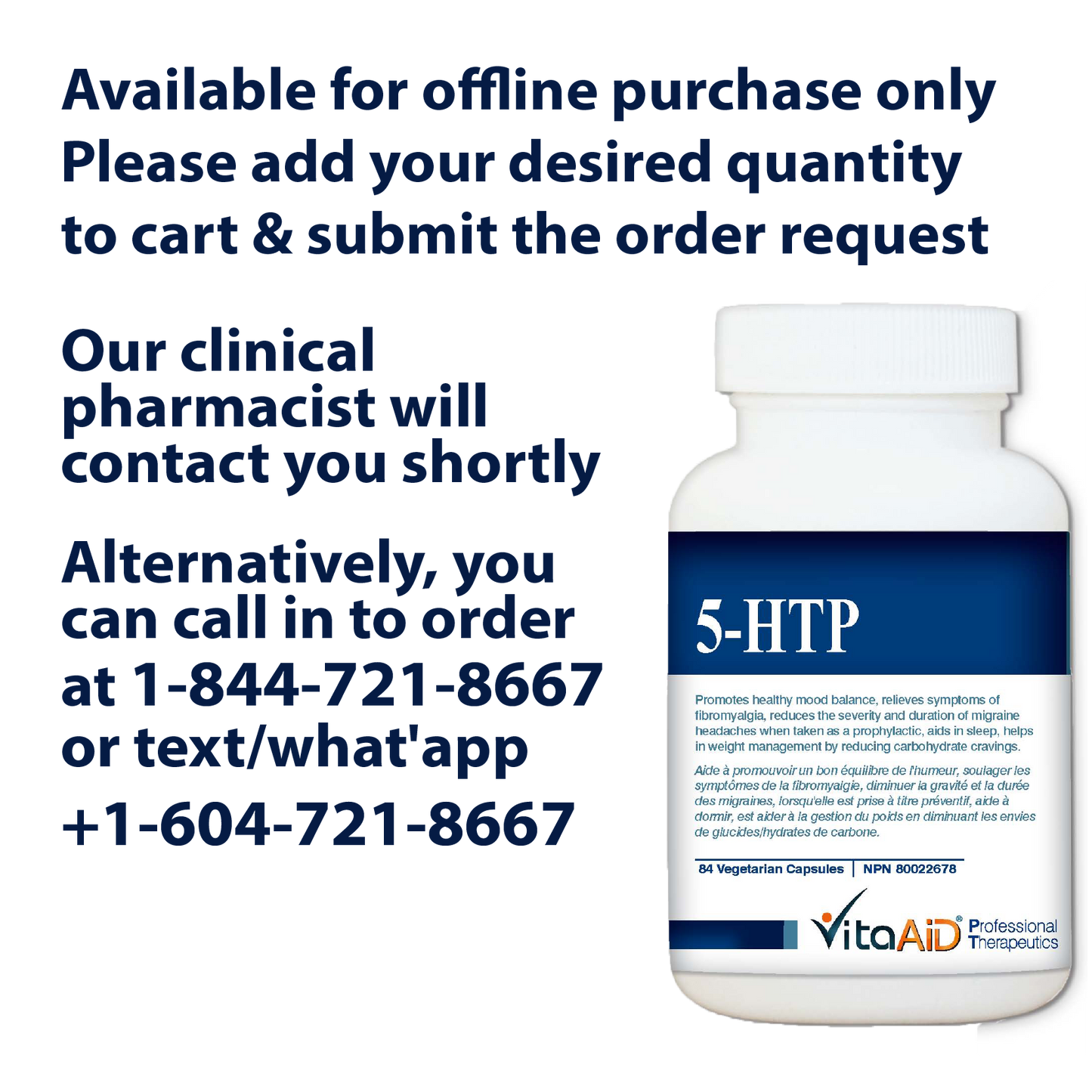 VitaAid 5-HTP - Biosenseclinic.com