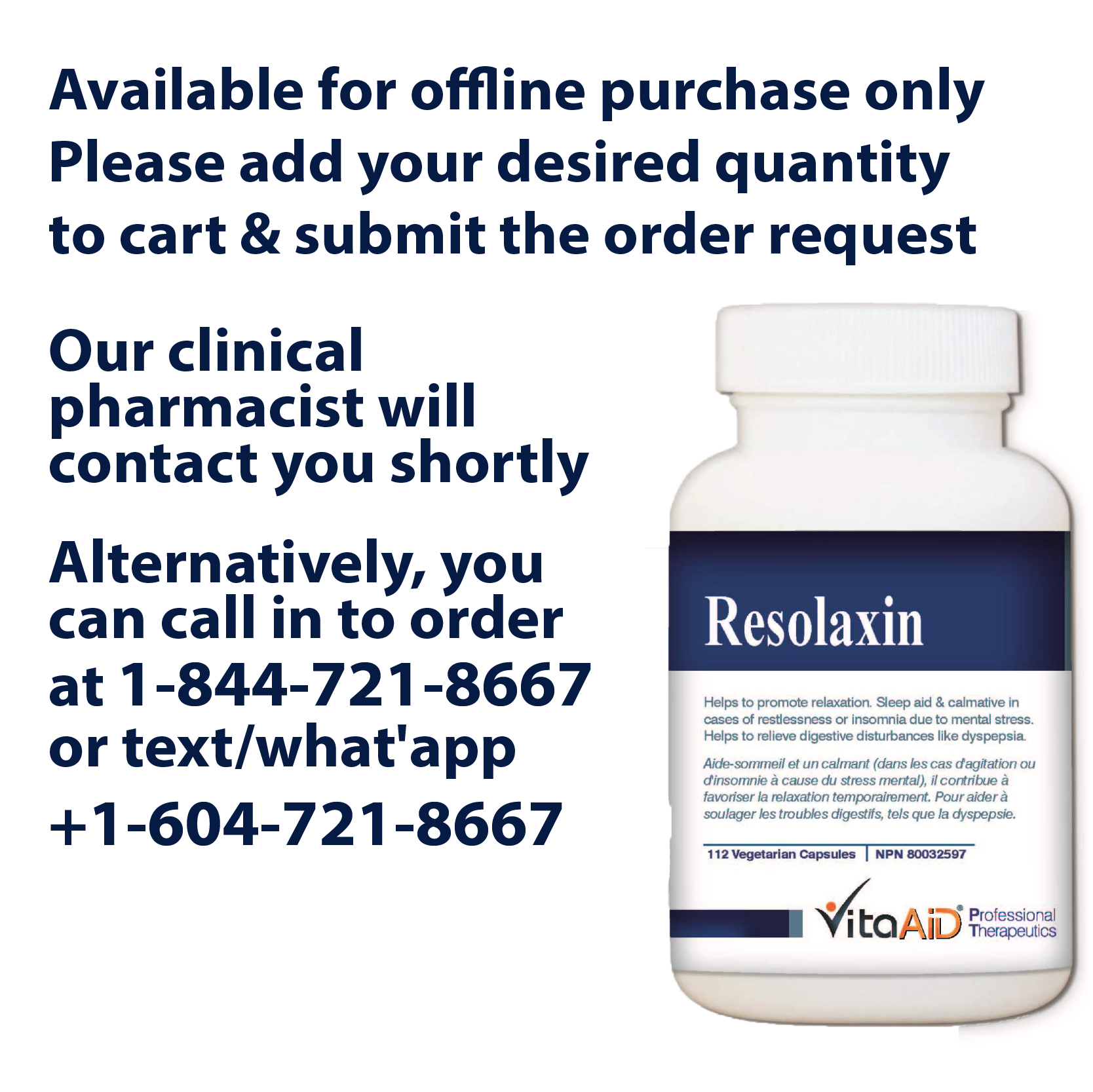 VitaAid Resolaxin - biosenseclinic.com