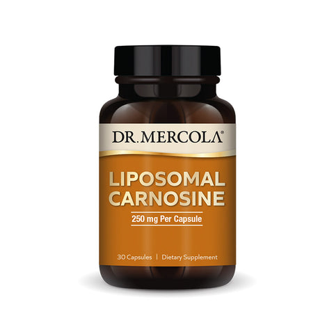 Dr. Mercola's Liposomal Carnosine supports mitochondrial health, heart health, cognition, blood sugar levels, and more. Order now at BiosenseClinic.com.