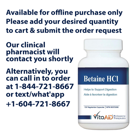 VitaAid Betaine HCL - Biosense Clinic