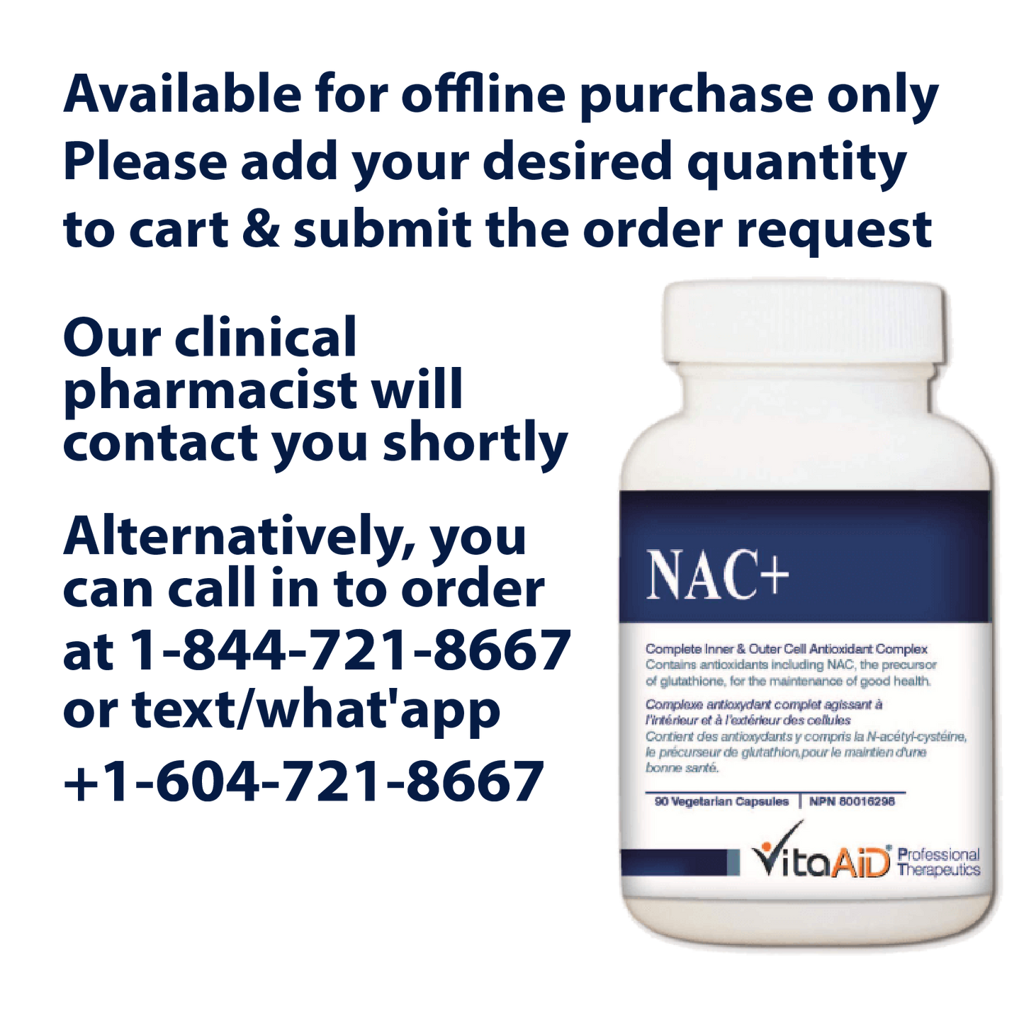 VitaAid NAC+ - Biosense Clinic