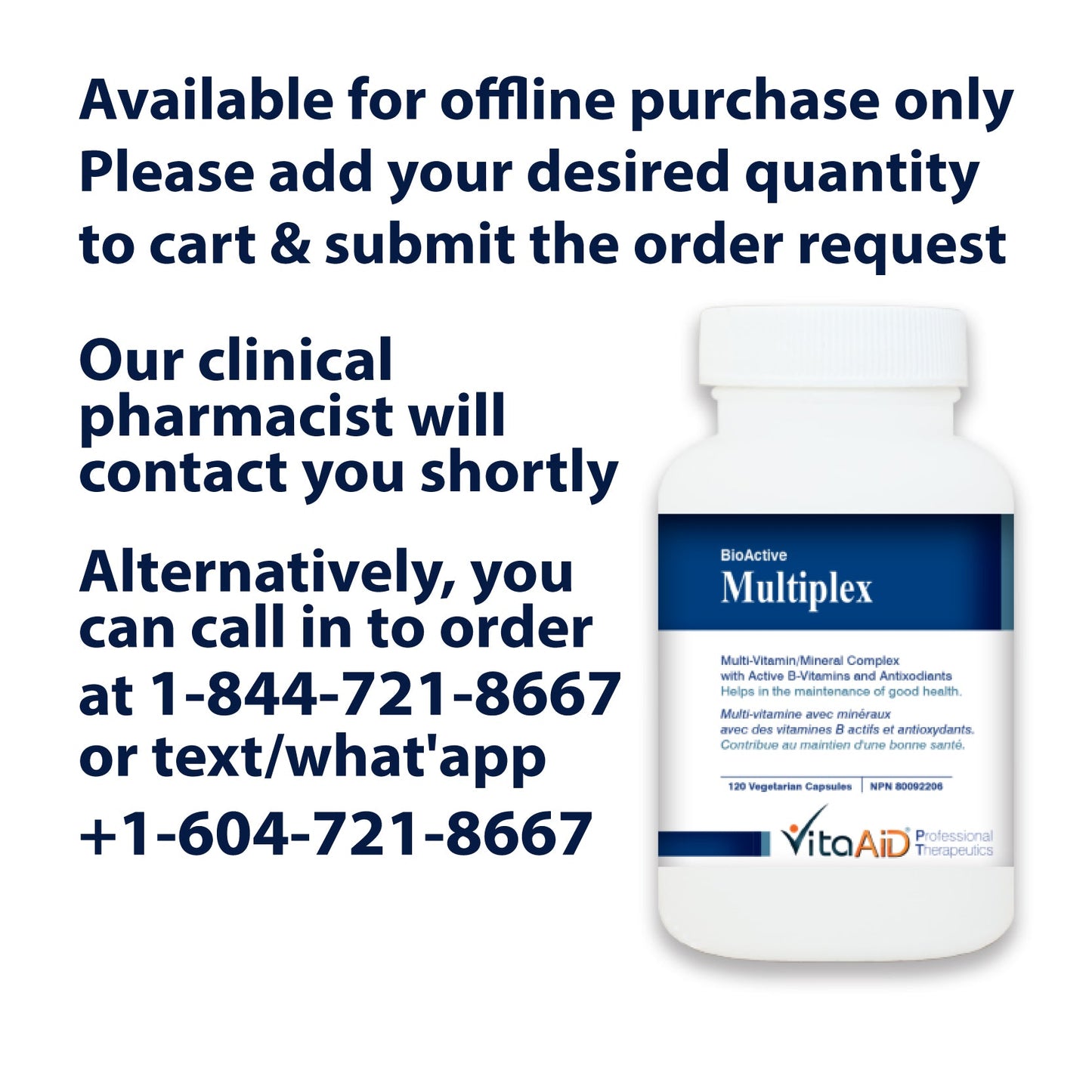 VitaAid Bio-Active Multiplex - biosenseclinic.com